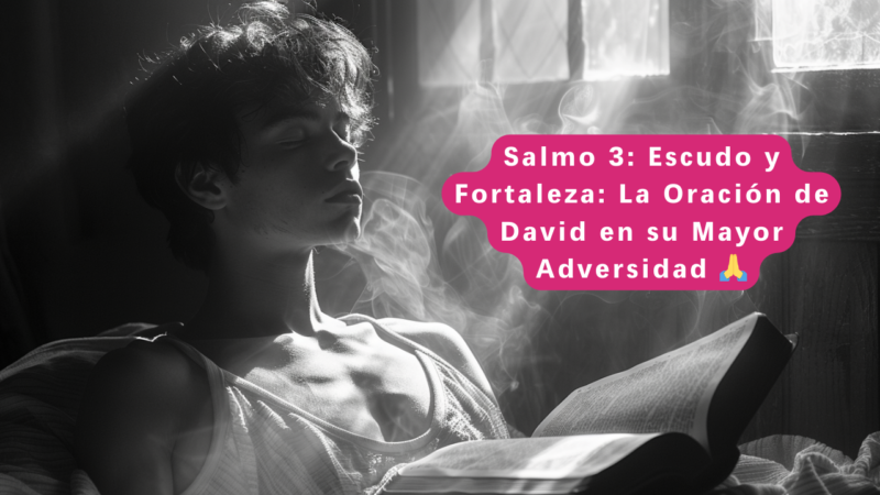 Salmo 3: Escudo y Fortaleza, La Oración de David en su Mayor Adversidad 🙏