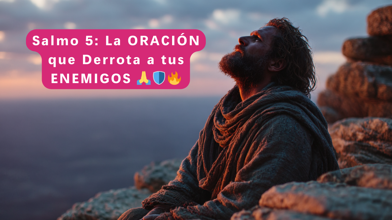Salmo 5: La ORACIÓN que Derrota a tus ENEMIGOS y Desata la PROTECCIÓN Divina 🙏🛡️🔥